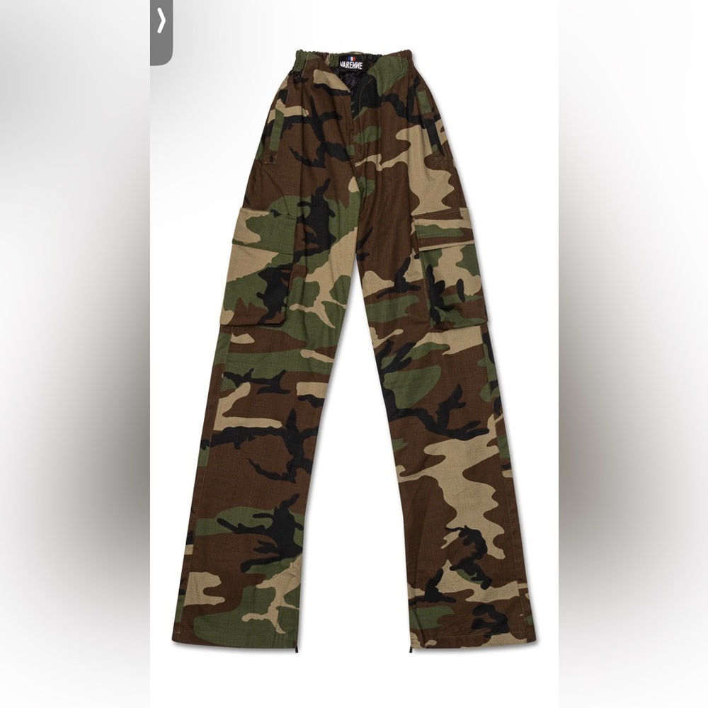 Varenne "V" cut Camo pants